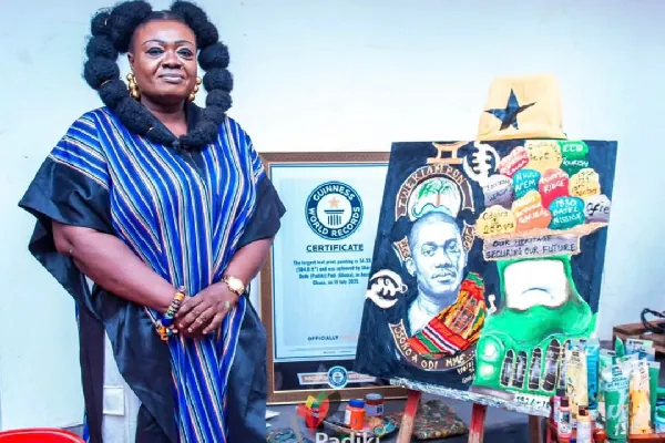 GWR holder, visual artist Sharon Dede Padi passes away