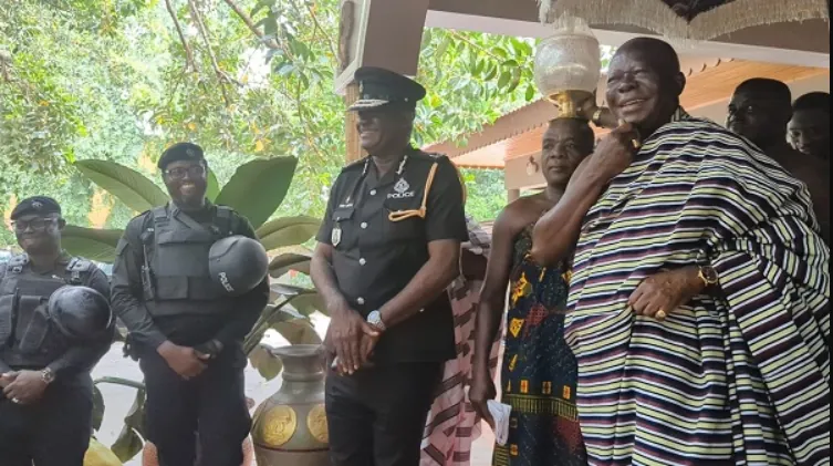 Asantehene commends IGP’s Special Operation Team