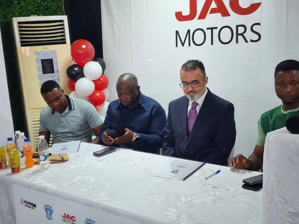 Tryton Motors signs 3-year sponsorship deal with Debibi United FC and Jonina Football Academy