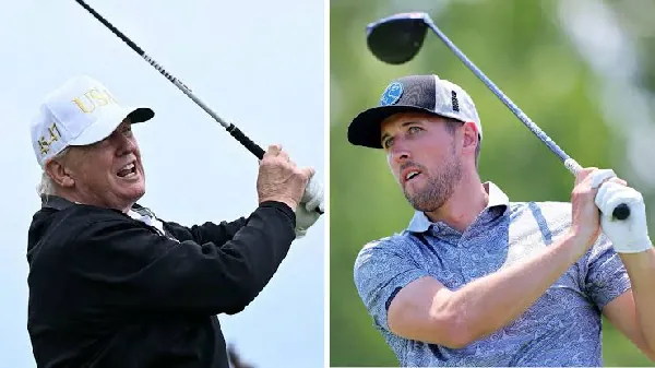 Harry Kane opens up on playing golf with Donald Trump