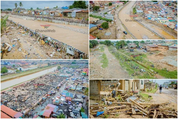 PHOTOS: The filth, wreckage and bodies left behind by the Accra floods