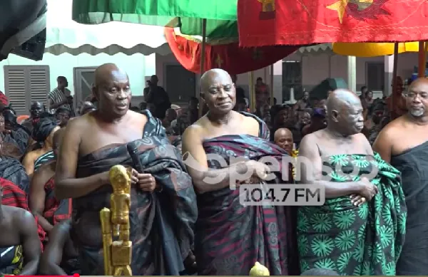 'No airport searches and plenty of food' - Juabenhene on travelling with Otumfuo
