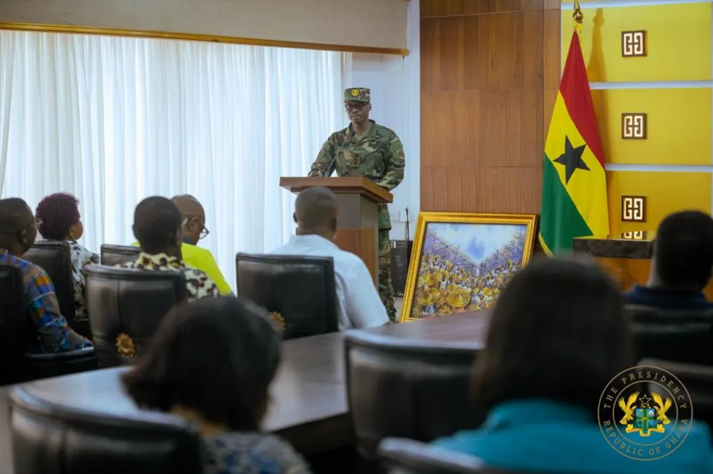 Photo Story: Brigadier General Okae-Yeboah updates nation on flood response operations