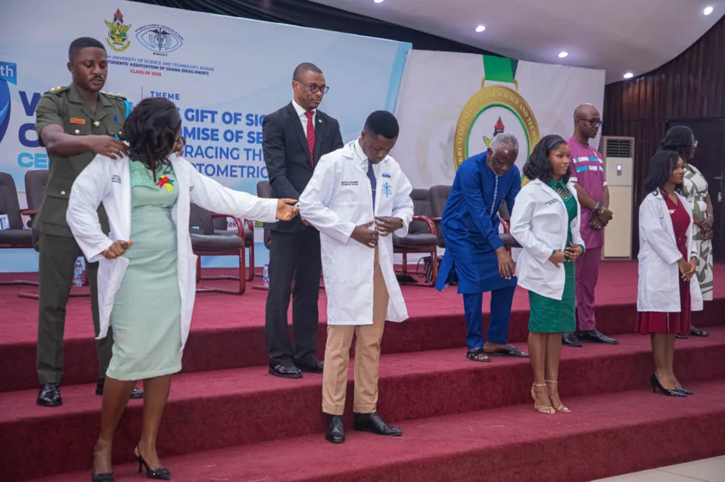 KNUST Optometry 9th White Coat Ceremony advocates compassionate, visionary optometry care