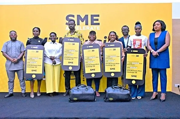 MTN Business awards GH¢160,000 to SMEs in pitch contest