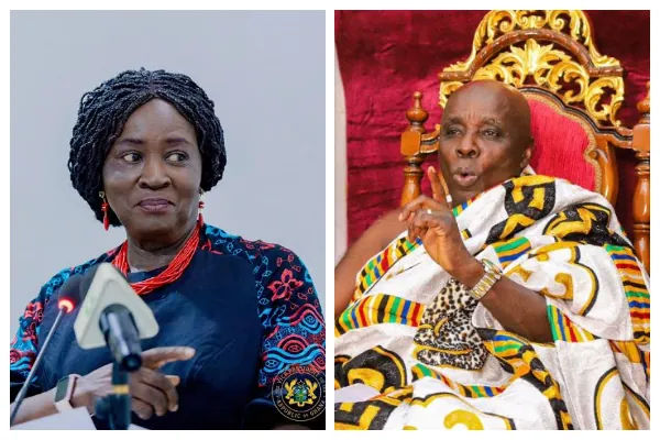 Okyenhene sends message to Vice President Prof Opoku-Agyemang