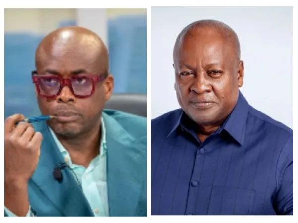 ‘So nobody in the Jubilee House could think and advise him’ - Adom-Otchere blasts Mahama's appointees
