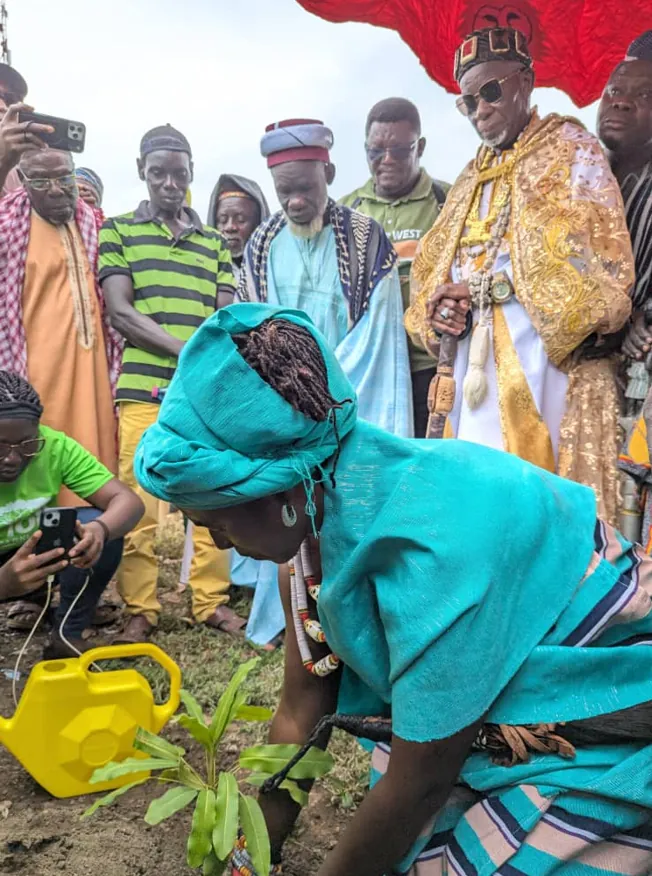 Ambassador to SheaPark Resource Hub Project celebrates Shea Day with Buipe Wura