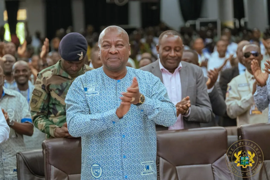 Photos: Prez Mahama attends Assemblies of God Men’s Ministry Conference