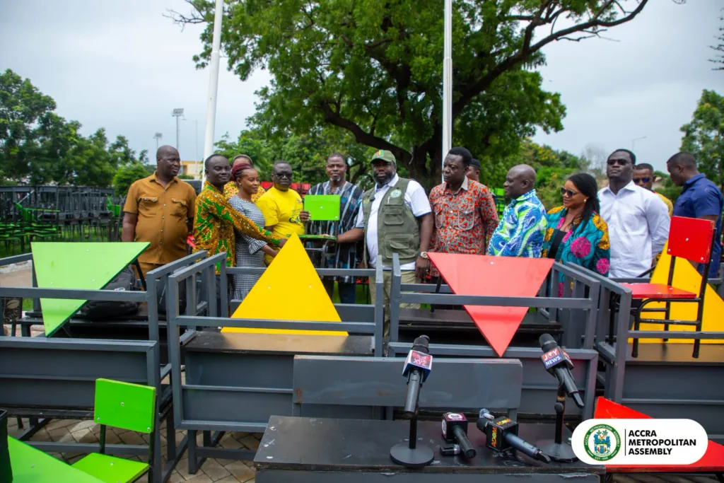 AMA presents 997 school desks to improve teaching and learning in public schools