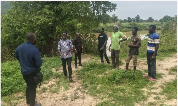 Three communities validate sites for irrigation systems under AV-STEC Project