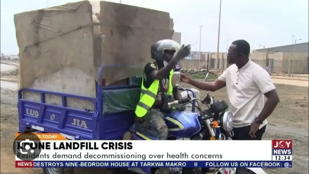 Residents demand immediate closure of Kpone landfill over health and environmental concerns