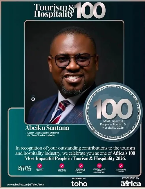 Abeiku Santana dedicates TOHO Africa honour to gov’t, tourism stakeholders, Ghanaians