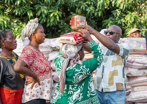 June 29 Floods: Alhaji Seidu Agongo donates to affected households