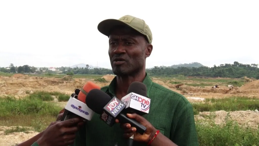 REGSEC impounds 9 excavators in Obuasi anti-galamsey operation