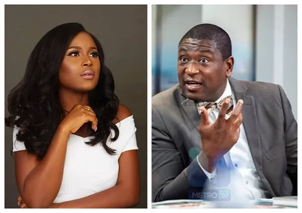 Journalist clashes with Kwadwo Nsafoah on live TV over Dr Bawumia