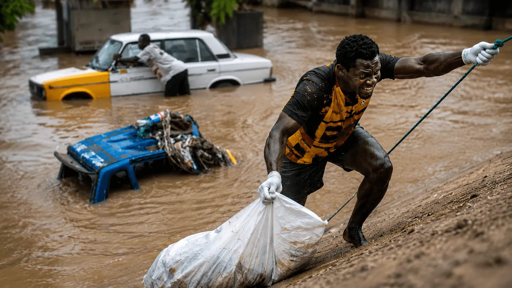 30 Years Apart, Same Tears: 1995 Accra Flood Footage Resurfaces as Alajo Tragedy Reopens Ghana’s Old Wounds
