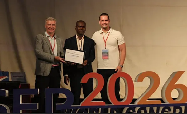 Department of Teacher Education of KNUST alumnus wins prestigious AIESEP developing country scholar award in Taiwan.