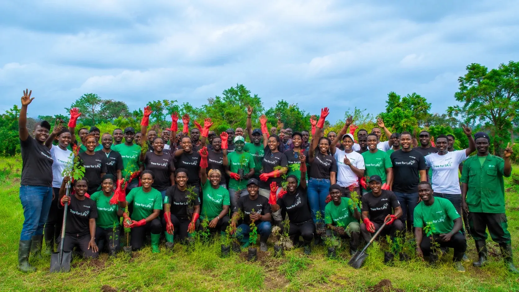 Advans Ghana Plants 1,600 Trees to Strengthen Climate Action and Sustainability Drive