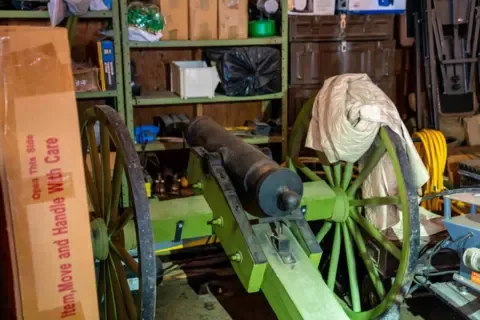 Ex-Canada MP arrested after police seize 439 guns and antique cannon from his home