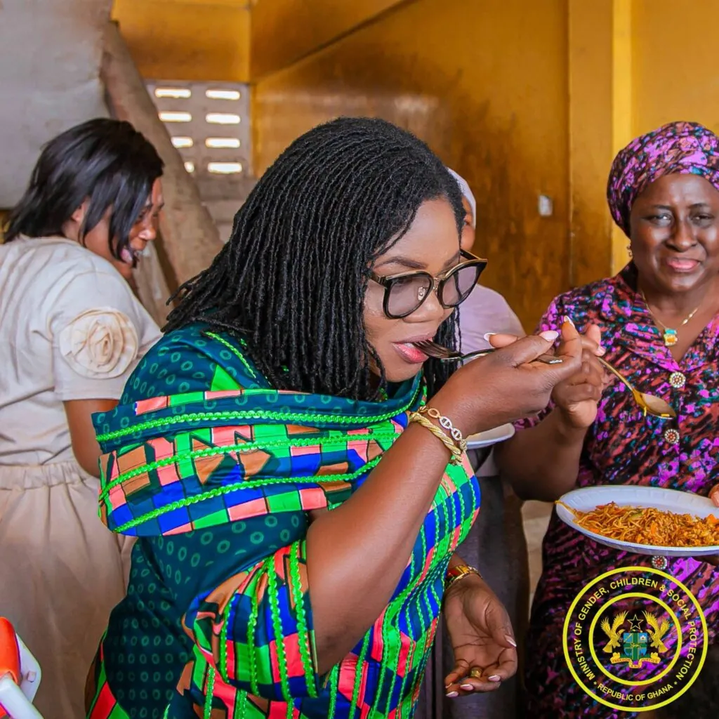Gender Minister leads monitoring exercise to strengthen School Feeding Programme