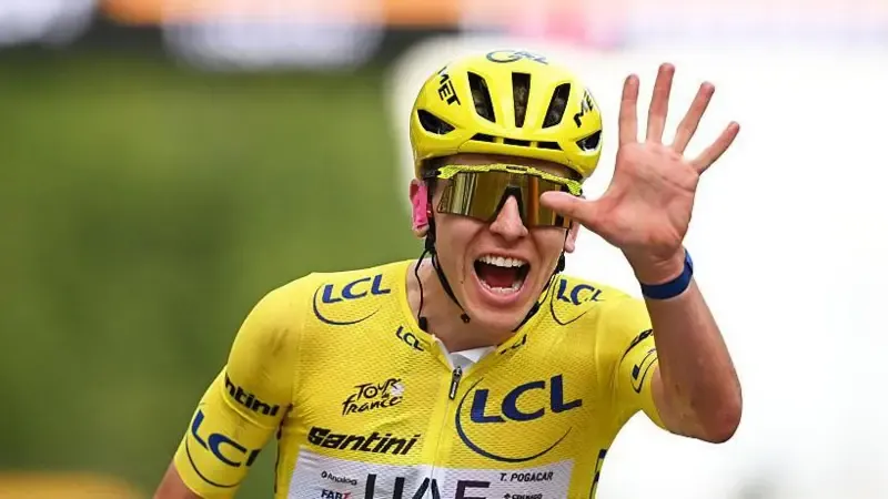 Pogacar wins record-equalling 5th Tour de France