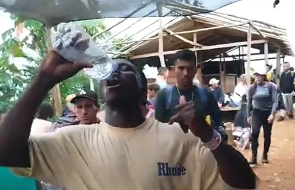 Watch as Ghanaian migrants trek through Colombian mountains en route to the US