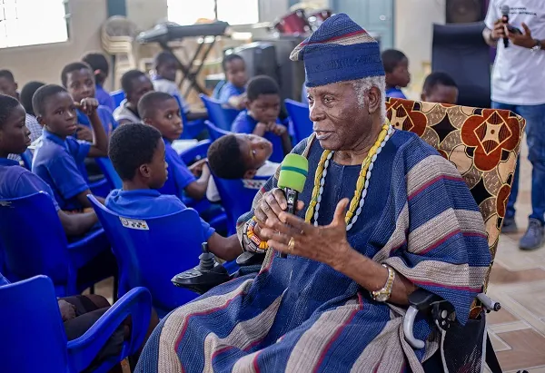 Prof Ladé Wosornu inspires students at maiden Art Mentorship Programme