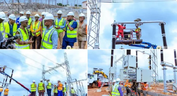 Energy minister inspects major Kumasi power upgrade project
