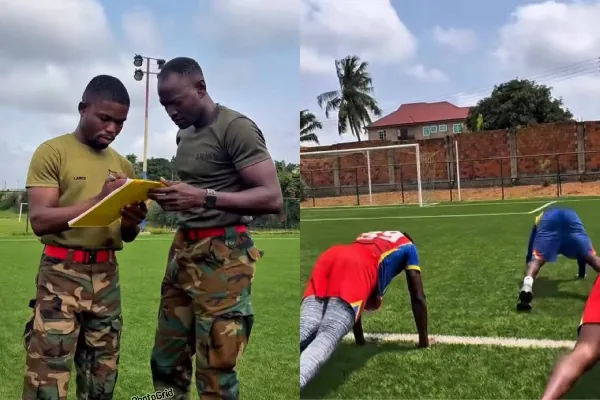 Fans react as Hearts of Oak invite soldiers to pre-season camp training