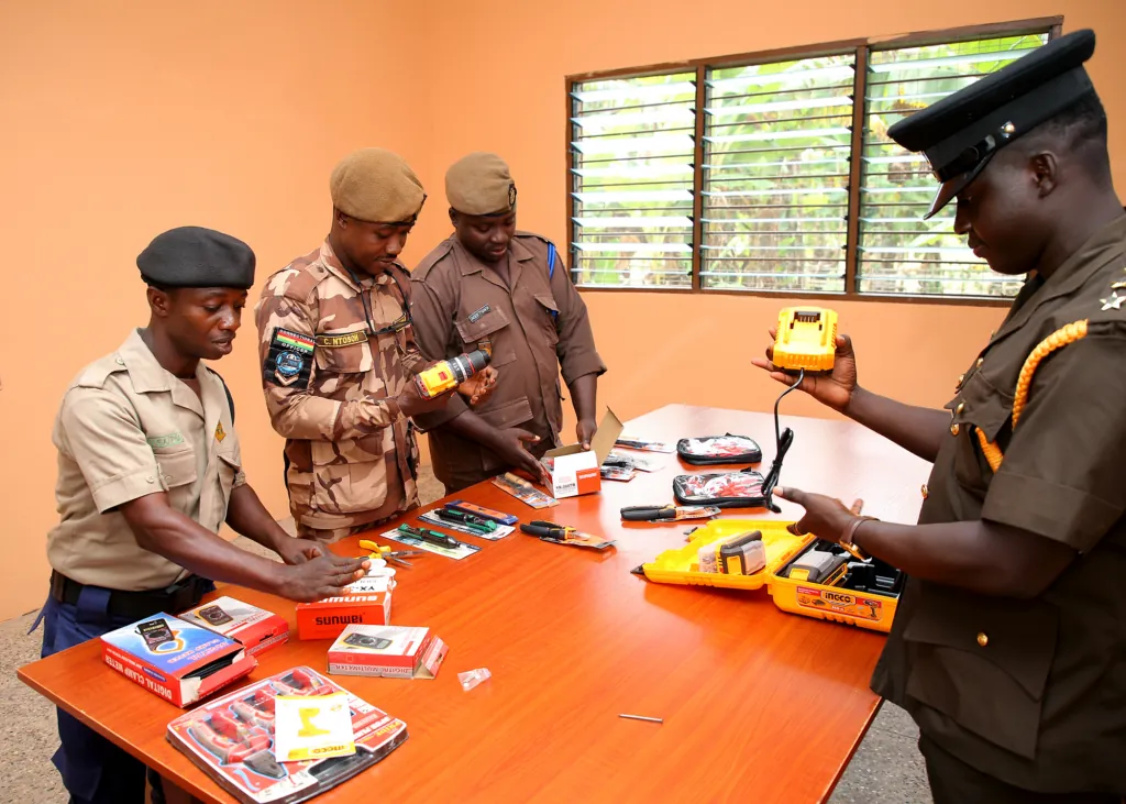 Coca-Cola Ghana boosts inmate rehabilitation with vocational training equipment donation
