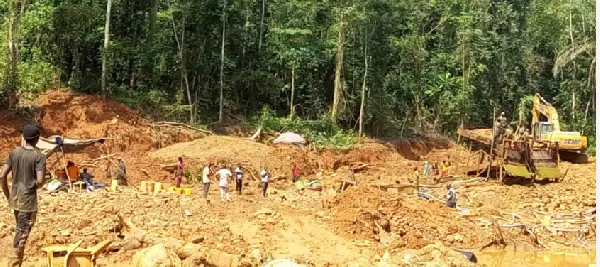 NAIMOS arrest alleged mastermind behind galamsey operations in Ashanti Region