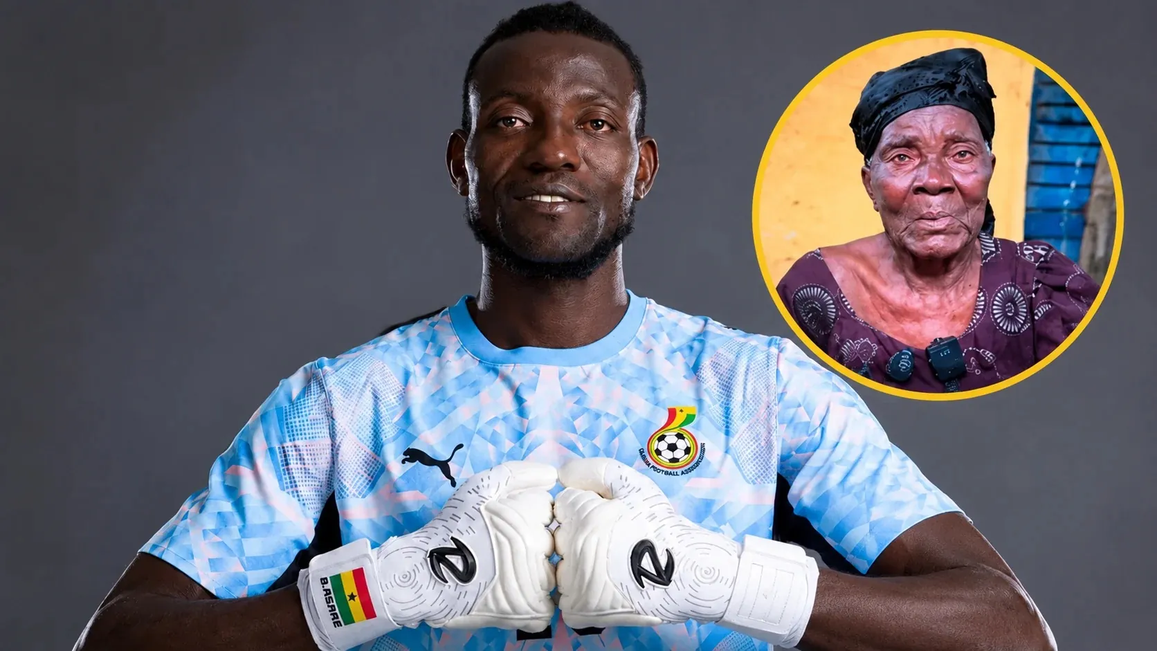 Benjamin Asare Pays Emotional Tribute to Grandmother Who Raised Him After Losing His Parents