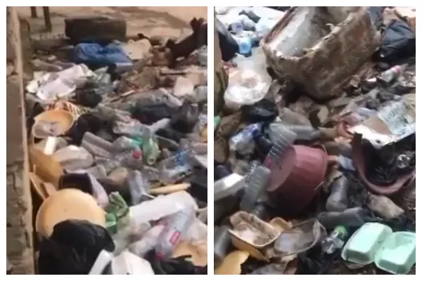 Residents demand action from MCE over heaps of refuse at Dwenho Market