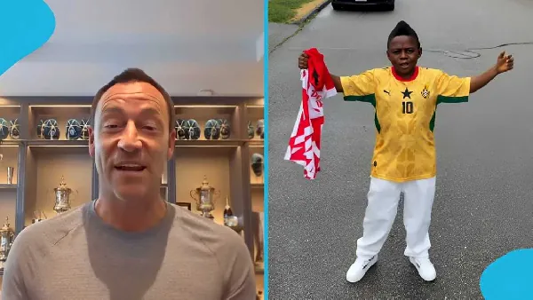Reactions as John Terry sends heartfelt message to Yaw Dabo