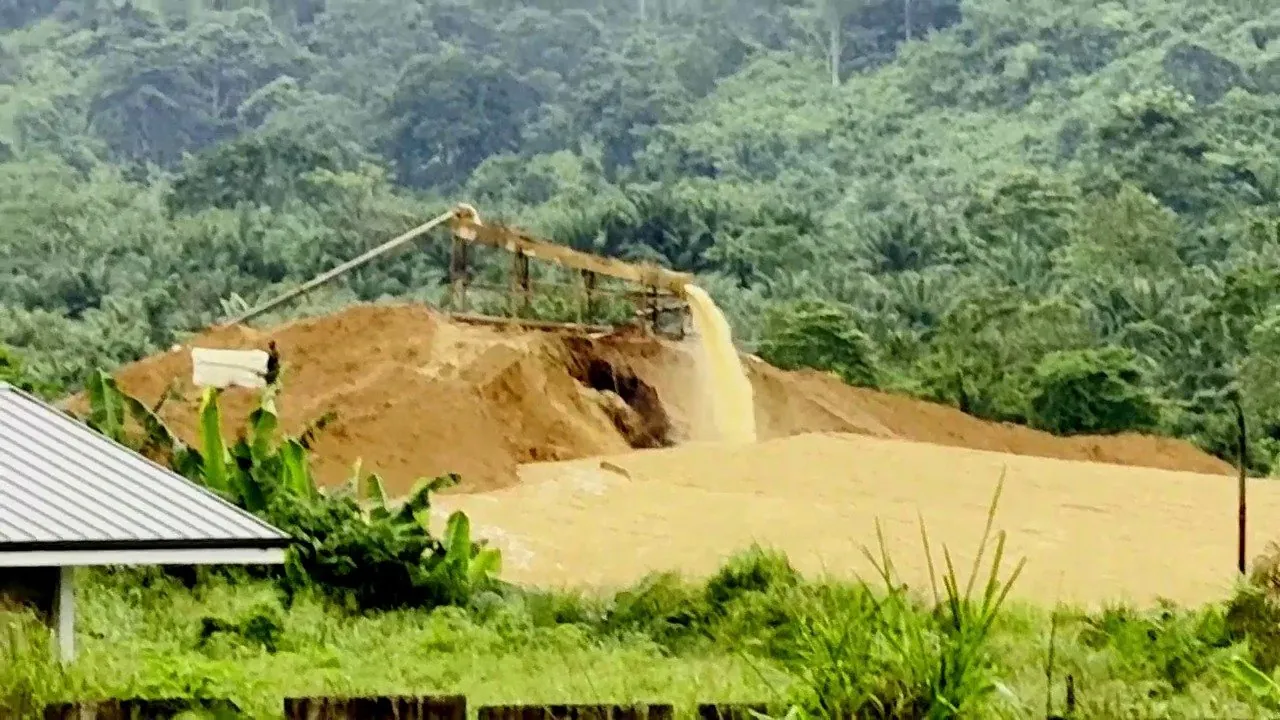 Illegal miners invade Agenda 111 hospital site at Adansi Asokwa