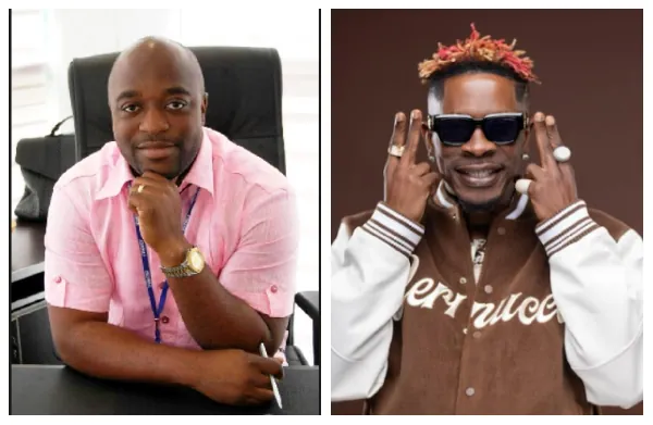Shatta Wale receives black Ferrari gift from businessman Kofi Abban