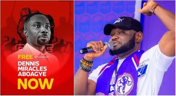 Prince David Osei calls for Miracles Aboagye's release