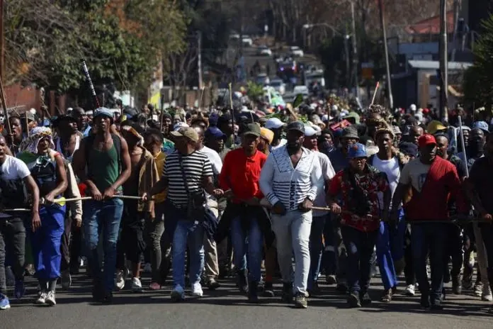 South Africa’s anti-migrant protesters march nationwide, after thousands flee violence