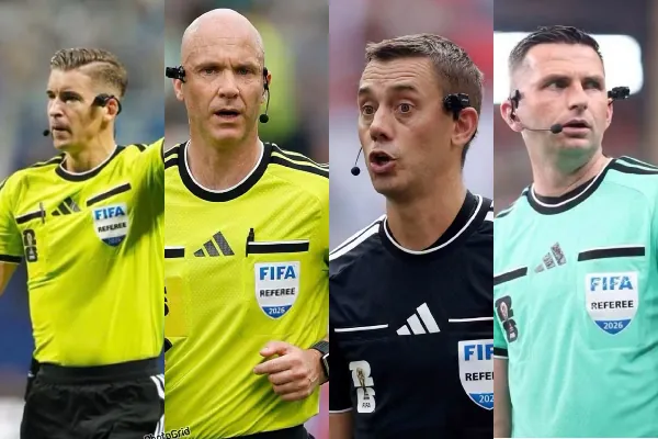 Four top European referees ruled out of remaining World Cup matches