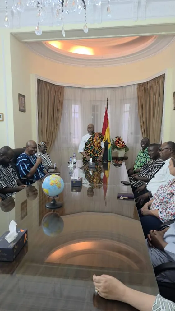 Ghana’s new ambassador to Egypt pledges stronger trade and investment ties