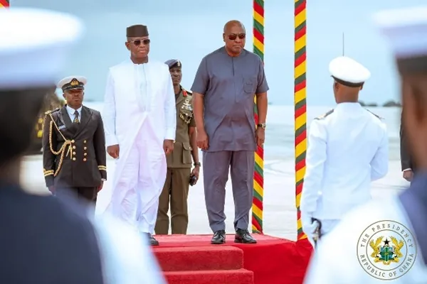 Mahama, Sierra Leone's President Bio hold talks on flood response and regional cooperation