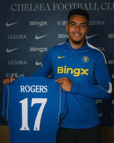 Chelsea signs Rogers for reported UK record fee