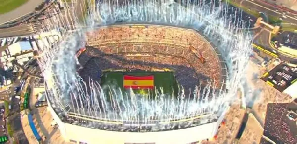 World Cup final fireworks spark debate over Argentina's colours