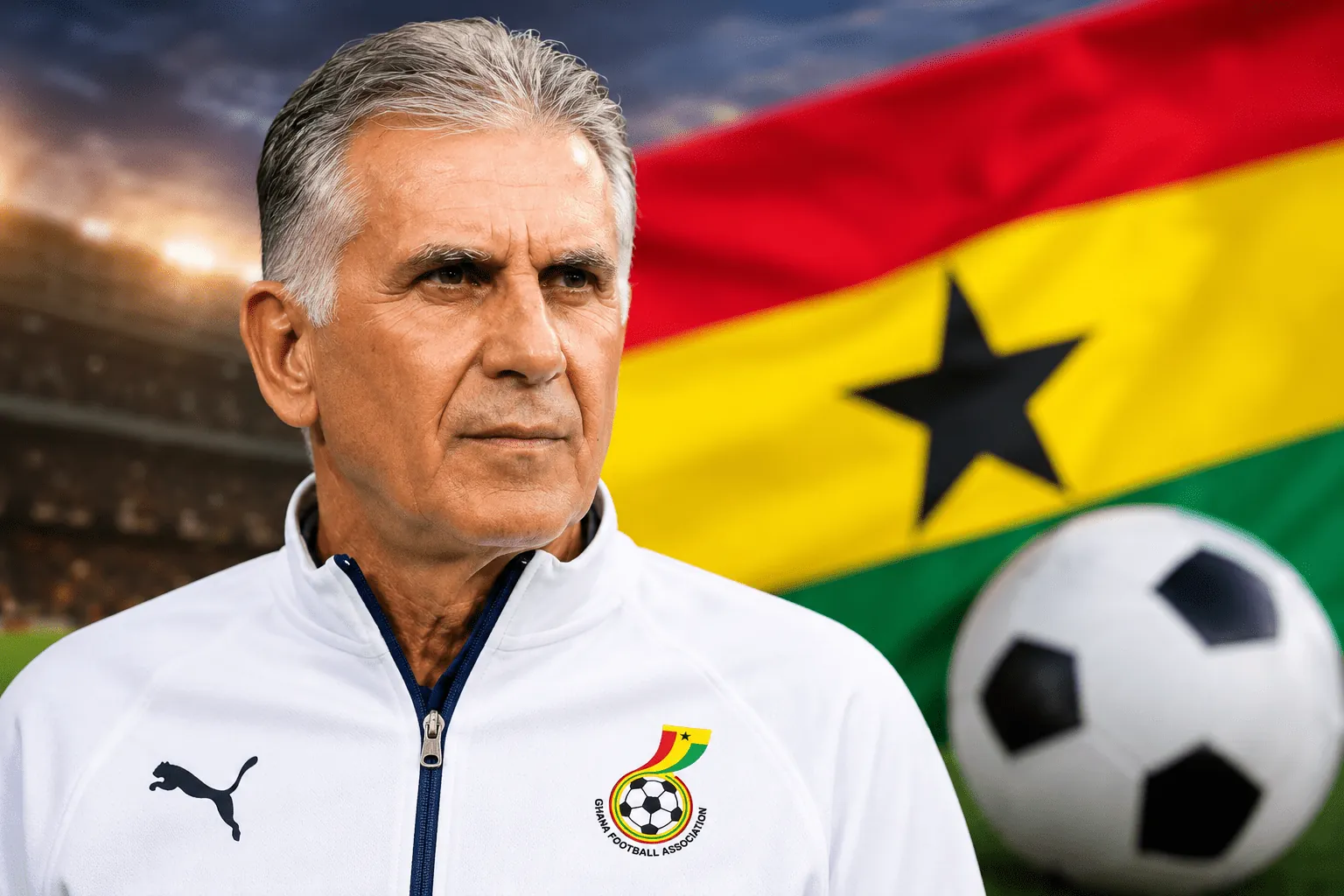 Carlos Queiroz Denies Black Stars Resignation Rumours, Says He Remains Ghana Coach