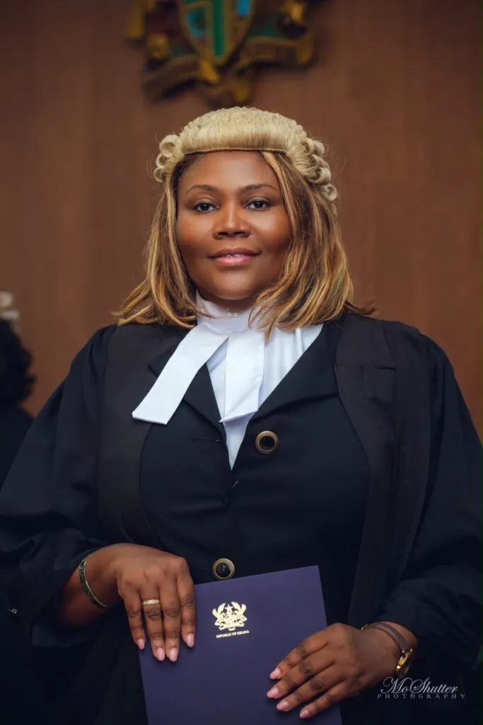 Naa Amerley Bortei-Doku sworn in as Notary Public by Supreme Court