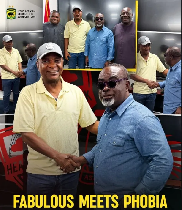 Asante Kotoko, Hearts of Oak plot new era as James Osei Brown meets Togbe Afede XIV