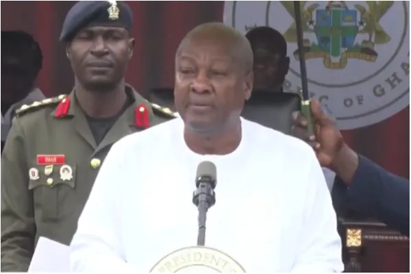 'Showers of blessing' - Mahama sings and prays for Ghana at 2026 National Day of Prayer