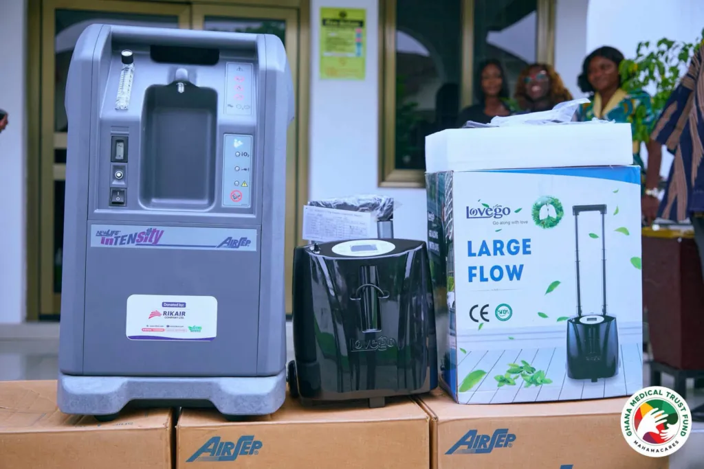 Tamale Teaching Hospital NICU receives five oxygen concentrators to support newborn care