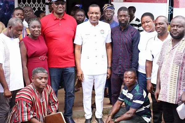 'Stay loyal to Dr Bawumia's cause' -  Dr Ayew Afriye charges newly sworn-in NPP executives